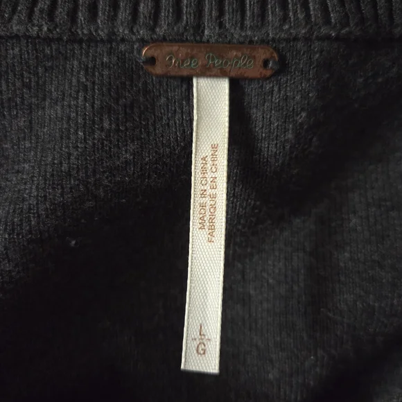 Free People Coastal Stripe Pullover Top Women's Size Large - Picture 7 of 8